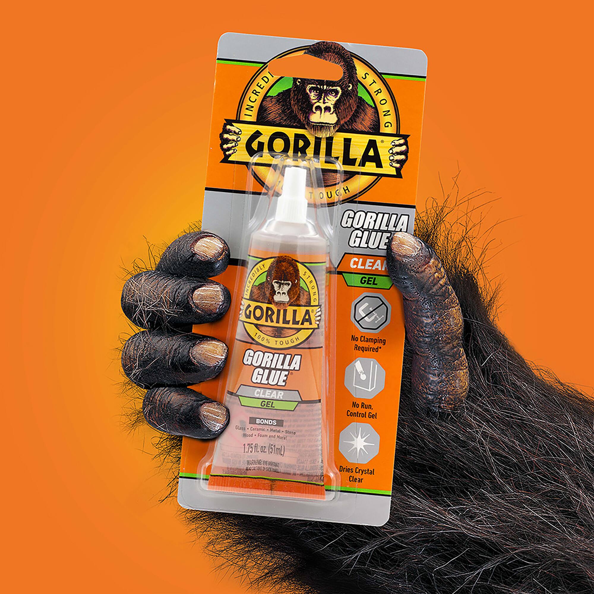Gorilla® Clear Glue Gel Tube